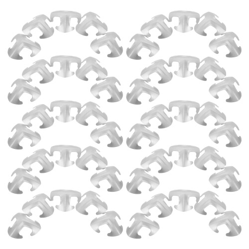 150Pcs High Strength Silver Metal Plates for DIY Medieval Armor 2
