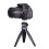 Wireless Remote Shutter Button Adjustable Legs Tabletop Tripod360Degree Rotation Ball Head Extendable Leg Universal Smartphone Adapter for Compact 5