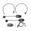 Wireless Microphone Headset, 2.4G Noise Reduction, 12H Use, Rechargeable 2