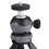 Wireless Remote Shutter Button Adjustable Legs Tabletop Tripod360Degree Rotation Ball Head Extendable Leg Universal Smartphone Adapter for Compact 7