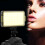 Soft Uniform Lighting Video Light with Diffuser, Adjustable Color Temperature LED Beads for Professional Video Light, Rechargeable Battery Supported 3