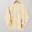 Beige oversized sweatshirt med broderet kærlighed til kvinder 2