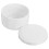 Ceramic Round Earrings Case White 1 Piece 4