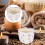 Heart-Shaped Ceramic Candle Holder Cup for Daily Use 5