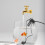 1Set DIY Friendly Golden Plastic Floating Waterfall Fountain Decor 6