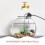 1Set DIY Friendly Golden Plastic Floating Waterfall Fountain Decor 10