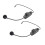 Wireless Microphone Headset, 2.4G Noise Reduction, 12H Use, Rechargeable 12