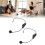 Wireless Microphone Headset, 2.4G Noise Reduction, 12H Use, Rechargeable 13