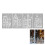 White Christmas Window Clings Winter Glass Decals 8 Sheets 5