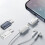 Lightning Buchse auf USB-C Stecker Adapter – Aluminium Kopfhörer Adapter Grey 4