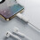 Lightning Buchse auf USB-C Stecker Adapter – Aluminium Kopfhörer Adapter Grey 5
