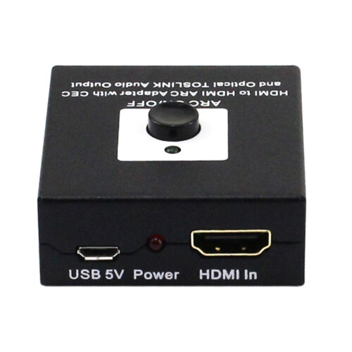 4K HDMI zu HDMI ARC Audio Extractor Adapter mit CEC Unterstützung 1