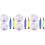 12Pcs Glitter Sequin Inflatable Beach Balls Assorted Color Decor 4