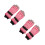 2Paare Atmungsaktive Rosa Ski Kinder Warm 7