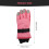 2Paare Atmungsaktive Rosa Ski Kinder Warm 9