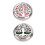 Stainless Steel Car Diffuser Vent Clip Reusable Perfume Diffuser Natural Design Aromatherapy Diffuser with Felt Pads Lightweight Multipurpose Car 3