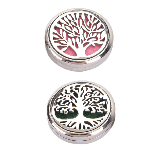 Stainless Steel Car Diffuser Vent Clip Reusable Perfume Diffuser Natural Design Aromatherapy Diffuser with Felt Pads Lightweight Multipurpose Car 2