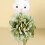 Easter Standing Rabbit Figurine Pastel Plush 8.66 Inch 4