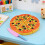 Παιδικό παιχνίδι πίτσας με προσποίηση, πλαστικό σετ κοπής και τεμαχισμού πίτσας 4