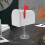 Mini White Iron Mailbox Weatherproof Durable Outdoor Mounted Box 5