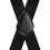 Justerbare elastiske seler til mænd med X-ryg, 3,5 cm polyester 2