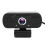 Webcam USB para PC com microfone, câmera HD 1080P com exposição automática, plug and play, compatível com videoconferências, aulas e provas. 2