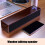 Brown USB HiFi Speaker BT5.0 37.1x8.9x7.6cm 5