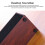 Brown USB HiFi Speaker BT5.0 37.1x8.9x7.6cm 11
