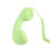 Green Vintage Phone Handset 3.5mm + USB-C (ABS) 5
