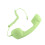 Green Vintage Phone Handset 3.5mm + USB-C (ABS) 13