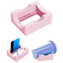 Cuna para Vasos, Soporte para Vasos de Silicona, Soporte para Vasos PequeñOs para Vasos de Vidrio, AplicacióN de Vinilo, Manualidades