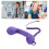 Vintage USB-C 3.5mm Phone Handset, ABS, Purple 15