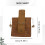 Waxed Canvas Foraging Bag Outdoor Use 1 Pack 3