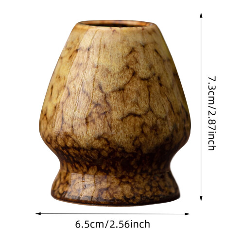 陶瓷抹茶茶筅托架与刷 holder 多色可选 1