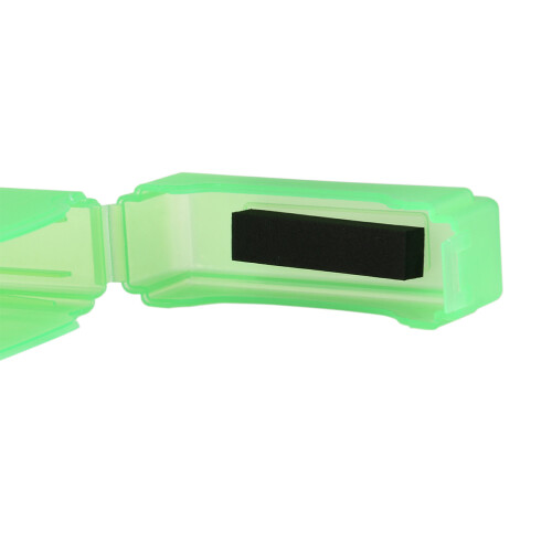 2Pcs Light Green 3.5 Inch Hdd Shockproof Antistatic Storage Case 1