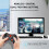 Controller gamepad wireless versatile, Bluetooth 5.0 per Android e iOS, mappatura dei tasti, supporto completo per COD e Apex Legends Mobile, oltre 3