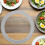 2Pièces Plateau Tournant Solide Acier Argent Pour Table À Manger 10