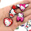 25 τεμάχια Anime Kitty Χαριτωμένα Γούρια από PVC για Παπουτσοθήκη για Διακόσμηση Unisex 3