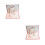 2Pcs Handwork 3D Christmas Cards Red Creative Anniversary Greetings 2