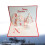 2Pcs Handwork 3D Christmas Cards Red Creative Anniversary Greetings 11