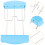 2St Multifunctionele Broodrooster Rack Voor Sandwich En Toast 10