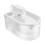Cat Automatic Water Fountain ABS material, Wireless Induction Chargeable Ultra Quiet 4