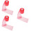 Elastische Rood Atletiek Wrap Multi-Functionele Sportband 6