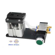 8/15mm 2 in 1 Banding Punching Hole Pneumatic Bander Hole Guide Woodwork Banding Leather Hole Punch