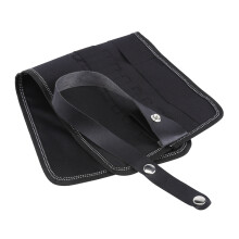 Durable Pencil Wrap Snap Design Black