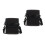 2Pcs Black Travel Binoculars Pouch Comfortable Durable Telescope Bag 8