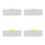 4Pcs Clear Plastic Fridge Fruit Vegetable Storage Box Organizer 5