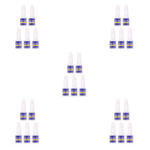 25Pièces Colle Liquide Nail Art Pour Ongles Acryliques