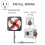 4000W SCR Adjustable Voltage Regulator AC 110V - Dimmer, Speed, Temperature Controller with Metal Casing US Plug 2