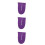 3Pièces Protection Plâtre Pied Violet Coton Ajustables 6
